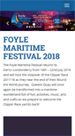 Mobile Screenshot of foylemaritimefestival.com